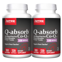 [Jarrow Formulas] Q-앱솔브 코엔자임 Q10 100mg 120소프트젤 2SET