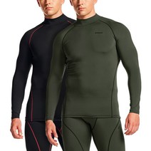 테슬라 언더레이어 기모 터틀넥 골프이너웨어 2팩 TM-YUT22