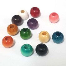 메이크웰 10mm 나무구슬 우드비즈, 1개, 09.딥브라운