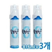 클린산소 산소캔 816ml 휴대용, 3개, 3개