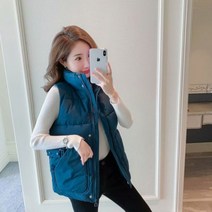 단톤조끼 경량 뽀글이 무스탕 홈쇼핑 여자 패딩 조끼 니트 키작녀 데이트룩 따땃 빅사이즈 아우터