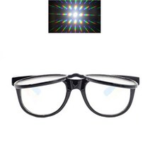 1PCS 클립 온/더블 13500 라인/나선형 불꽃 놀이 레인보우 안경 3D 온/플립 업 궁극적 인 프리즘 회절 격자 안경, Black Frame_One Size, Black Frame_One Size, 상세 설명 참조0