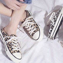 어글리슈즈 여성 뮬 스니커즈 패션운동화 캐주얼신발 호피무늬_[230412EA]