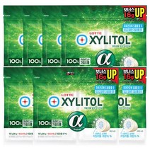 롯데자일리톨 알파 껌, 7개, 102g
