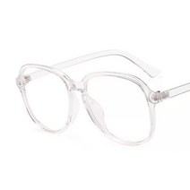 피케이몰 1+1 힙한 투명 패션 안경 빅사이즈 오버핏 뿔테 알 있는 안경