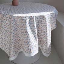 꽃밭에토끼DTP원단, 아이보리