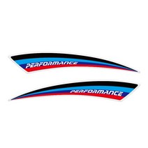 타이어레터링 스티커 크리스탈 에폭시 실리콘 자동차 펜더 플레어 휠 아치 눈썹 입술 머드 플랩 가드 보호대 BMW M 퍼포먼스 E83 E92 X5 X6 용, [01] Performance, [03] 8pcs