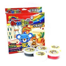 토단 통통 하비클레이 5색세트