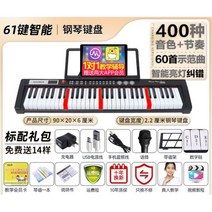 피아노 디지털 전자 88 키 신디사이저 성인 피아노 뮤지컬 키보드 Teclado Controlador 악기, 61 keys B