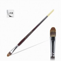 [알파] [화홍]아크릴붓 848 20호, 호수:[6345940]20호