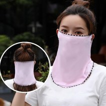 스포츠 여성 등산 워터 냉감 야외 쿨링 자외선차단 얼굴 마스크, 민트
