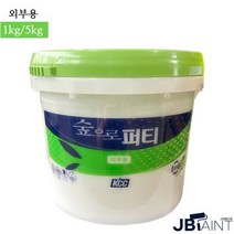 KCC 숲으로 퍼티 외부용 1kg/5kg, 백색, 5kg, 1개