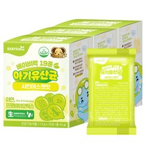 베이비락 19종 아기 생유산균 샤인머스캣맛, 1.5g, 100포