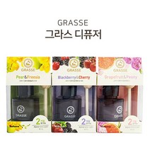 프랑스 차량방향제 그라스 차량 오일디퓨저 45ml, 자몽피오니