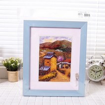 대성산자스민액자 8x10S 블루, 상세페이지 참조