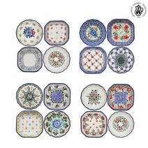 폴란드그릇 실속 찬기 4P 세트 택1 앞접시 반찬그릇, 7) SET170