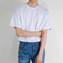 스타일에스 MD 남자 여자 커플 빅사이즈 22컬러 특양면 오버핏 반팔 티셔츠