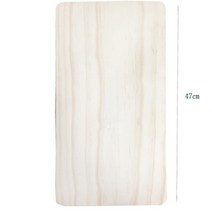 고급 원목 흔들림방지 고무발판 도마 물푸레나무 특대