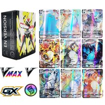 새로운 포켓몬 카드 영어 버전 1판 Chilling Reign Chiarizard Pikachu 최신 Vmax 홀로그램 레인보우 게임 컬렉션 카드, 100V99V최대1백합
