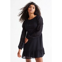 H&M Open-backed Chiffon Dress 원피스