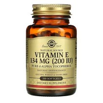 Solgar 솔가 비타민E 134mg(200IU) 100소프트젤