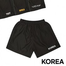 KOREA 트레이닝바지 블랙 무지 여름 스포츠바지 밀리터리 반바지