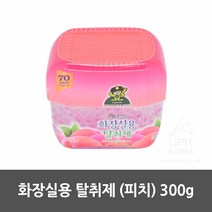 화장실용 악취제거제 탈취제 복숭아향 300g