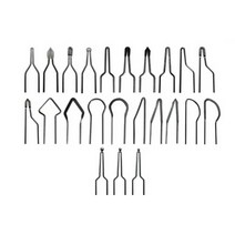 우드 버닝펜 그림 펜 촉 버닝기 레터링 합판 버닝툴 인두팁, 직경1mm파이로그래피펜팁(1호-23호)23종1팩