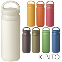 KINTO 데이오프 텀블러 500ml 8color 킨토 데이오프 보온병 이중구조 물병, 카키