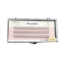 인조 속눈썹 a형 부분 가닥 아이래쉬 8mm 9mm 10mm 11mm 12mm, 2세트