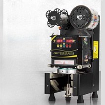 생과일 포장기 자동 밀봉기 버블티 컵 플라스틱 포장, RC-990T 90