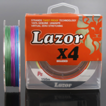 편집샵 털보낚시 털보낚시 델리온 레이저 오색 4합사.