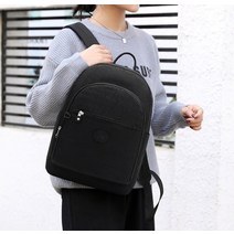 검정책가방 심플한 여자책가방 신학기 학생백팩