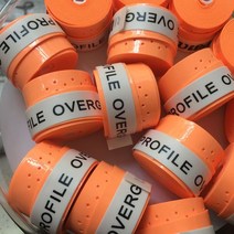 60pcs Tacky Feel 테니스 그립 라켓 오버 배드민턴, [01] WF Orange