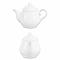 화이트 실용적인 도자기 전통차 술 약주 주전자 15호 약 400ml, 단일속성, 기본상품_용량_상세페이지참조