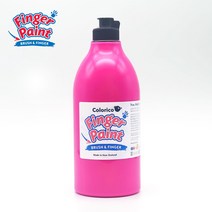 칼라리코 핑거페인트 1000ml 낱색 (18가지 색상 선택), 형광마젠타