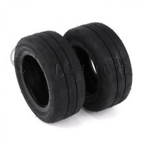 80/60-5 휠 튜브리스 타이어 나인봇 미니 프로 카트 프론트 휠 타이어 전기 어린이용 고 카트 휠, 2 pcs Outer tire