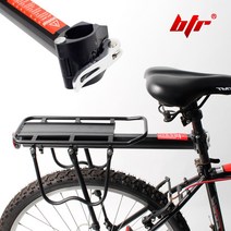 BTR 자전거 짐받이 가방 랙 바구니 짐칸 배달 로드 MTB 뒷 안장 패니어 캐리어 리어백 투어백 운반 여행용, 03.짐받이 BLC-6000, 1개