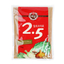 CJ/제일제당/백설 2.5 1kg, 5개입