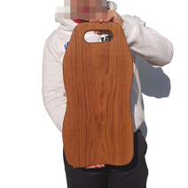 시크맘 대형 손잡이 티크 도마