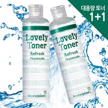시크릿플랜트 러블리 식물추출수 대용량 토너 리프레쉬 피톤치드 1+1, 1세트