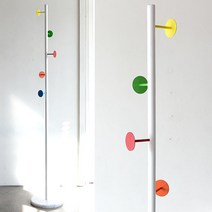 그로잉퍼니쳐 플레이트 골드인테리어 대리석 스탠드 옷걸이 스탠드형옷걸이, 플레이트-레인보우