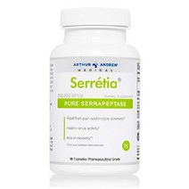 아서 앤드류 메디컬 Arthur Andrew Medical 세레티아 퓨어 세라펩타아제 포뮬러 90 캡슐 세라펩타제 효소, 90개 (1팩)