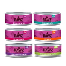 로우즈 캣 캔 파테 고양이 주식캔 156g 6개 or 12개 제품선택가능, 캣 캔 치킨치킨간 156g 6개