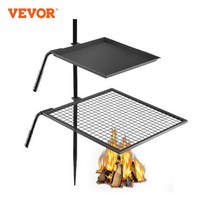 볼케이노화로대 미니화로 드럼통화로 Vevor 단일 더블 레이어 회전 숯불 그릴 스탠드 탄소 고기 그릴 캠프 파이어 바베큐 야외 캠핑 불꽃 바베큐 요리