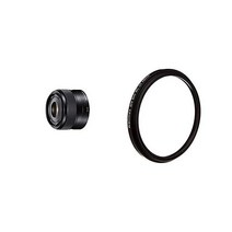 소니 카메라 Sony SEL-35F18 standard lens (fixed focal length 35mm F1.8 APS-C suitable for A6000 A5100 A50, Lens + UV Filter Slim MC 49 mm