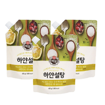 백설 하얀설탕, 400g, 3개