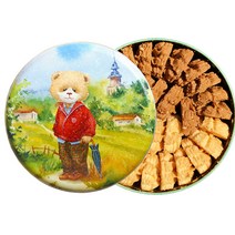 홍콩 제니쿠키 스마트베어 쿠키 320g 2믹스 커피 버터, 1개