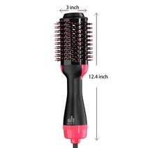 드라이기 브러쉬 볼륨펌 봉고데기 뽕빨 롤 뿌리볼륨 LISAPRO-핫 에어 브러쉬 & 원스텝 헤어 드라이어, 01 original1.0_01 미국
