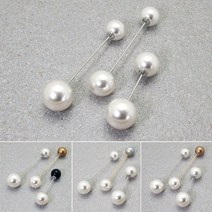 초코잼 진주브로치3종세트/부토니에